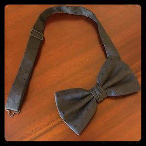 Black Silk Bow Tie